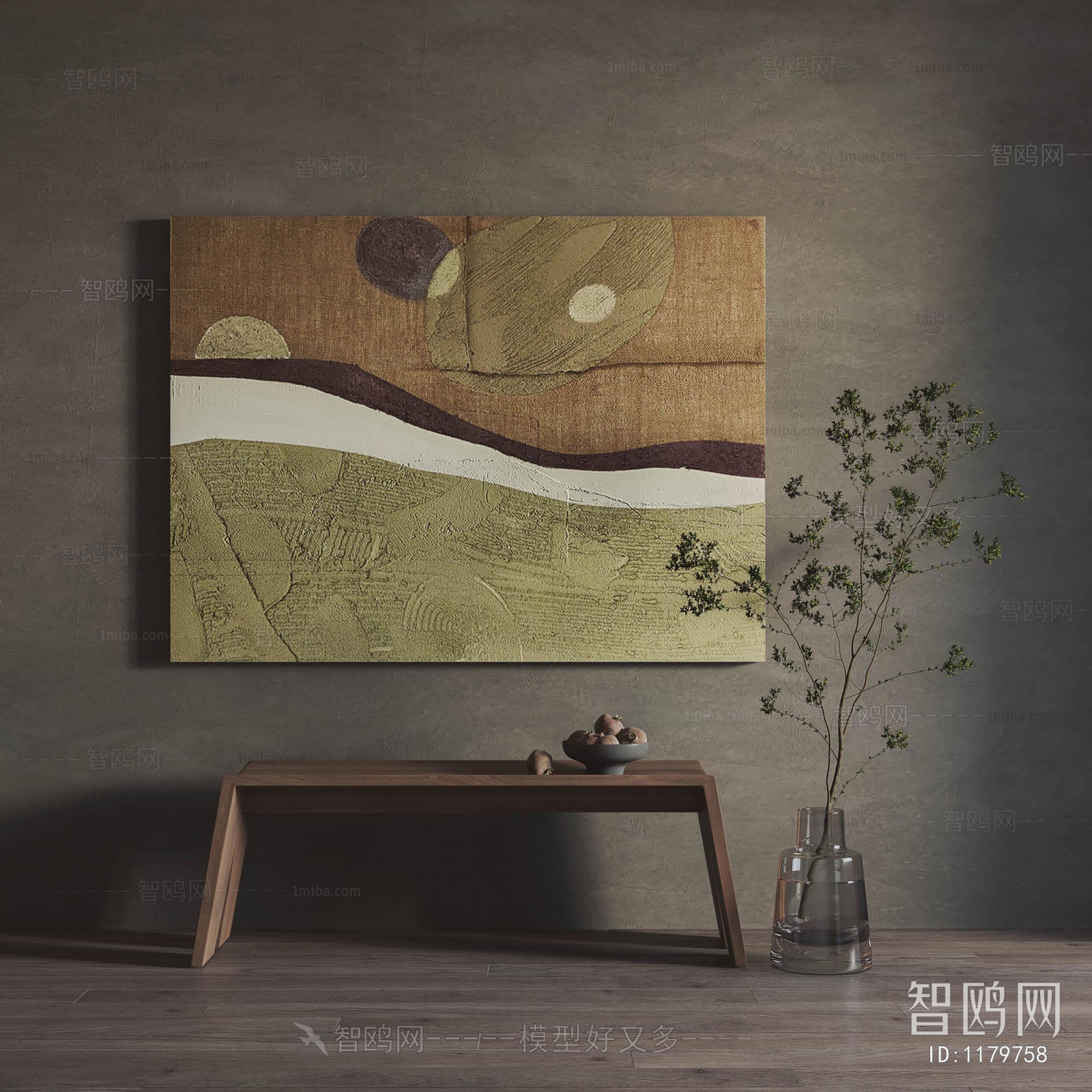 Wabi-sabi Style Painting