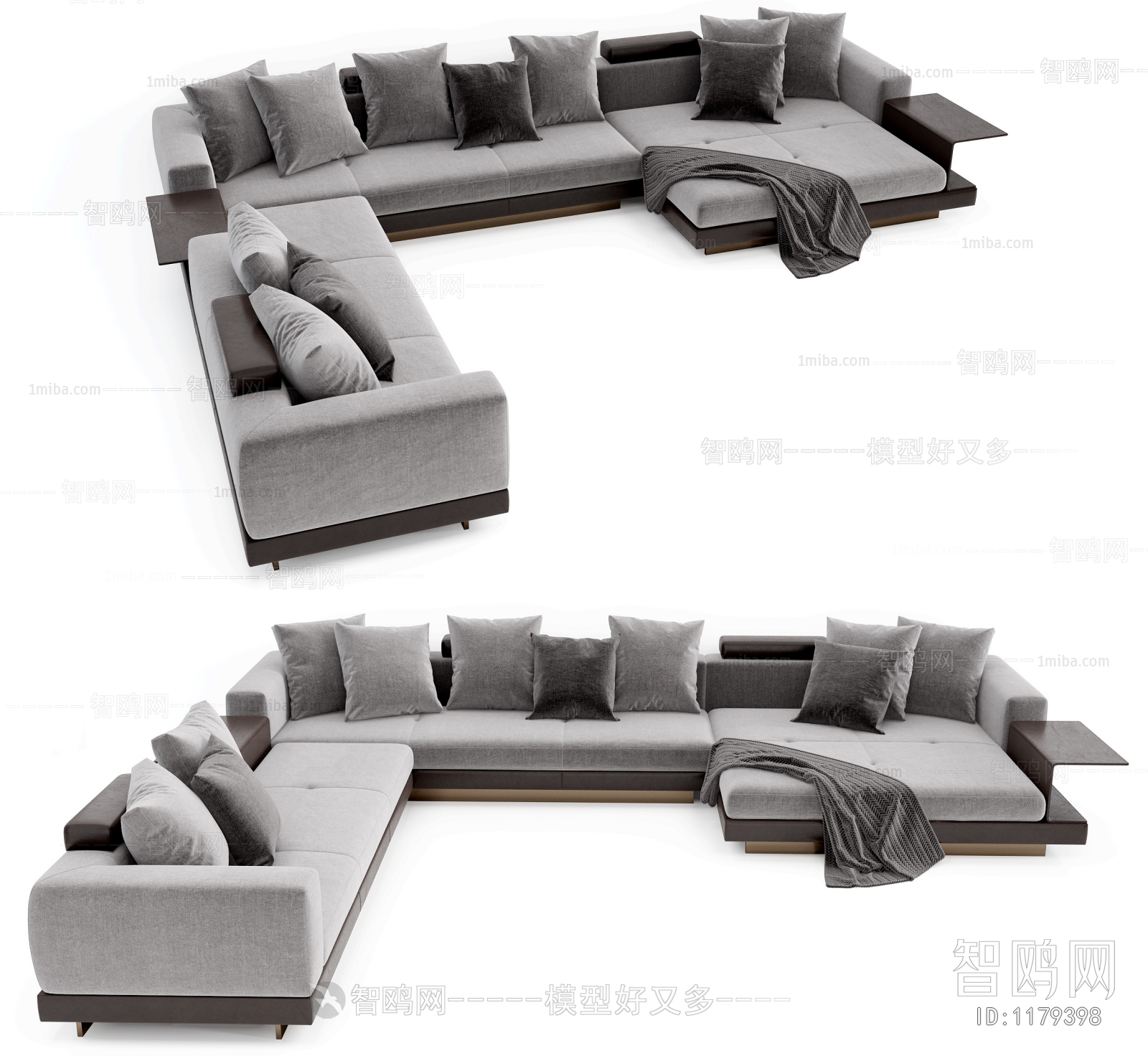 Modern Multi Person Sofa