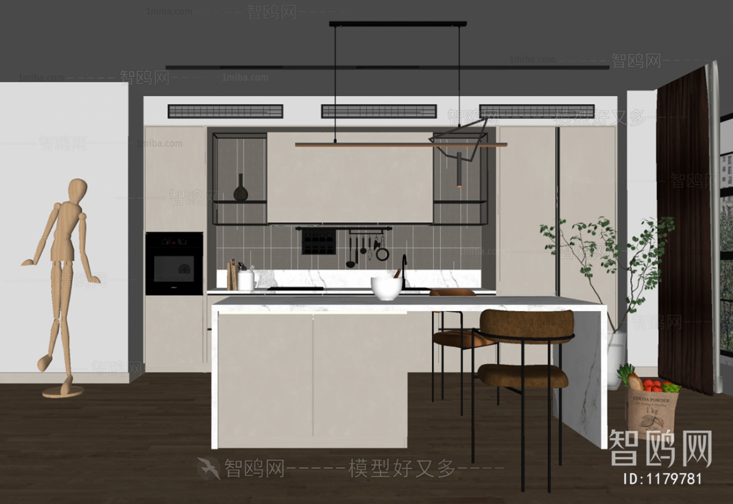 Modern Open Kitchen