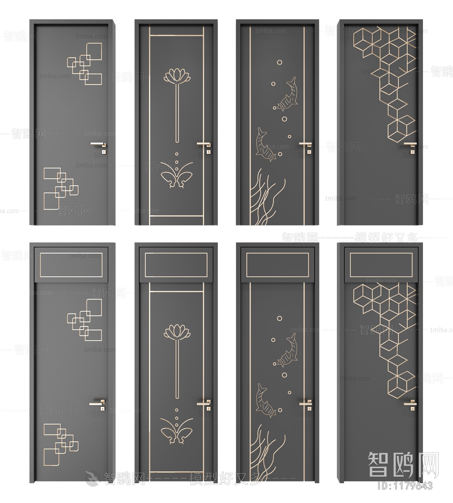 New Chinese Style Door