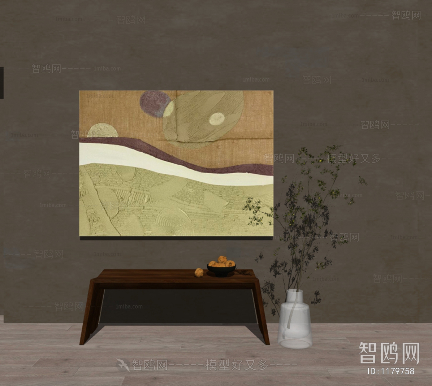 Wabi-sabi Style Painting