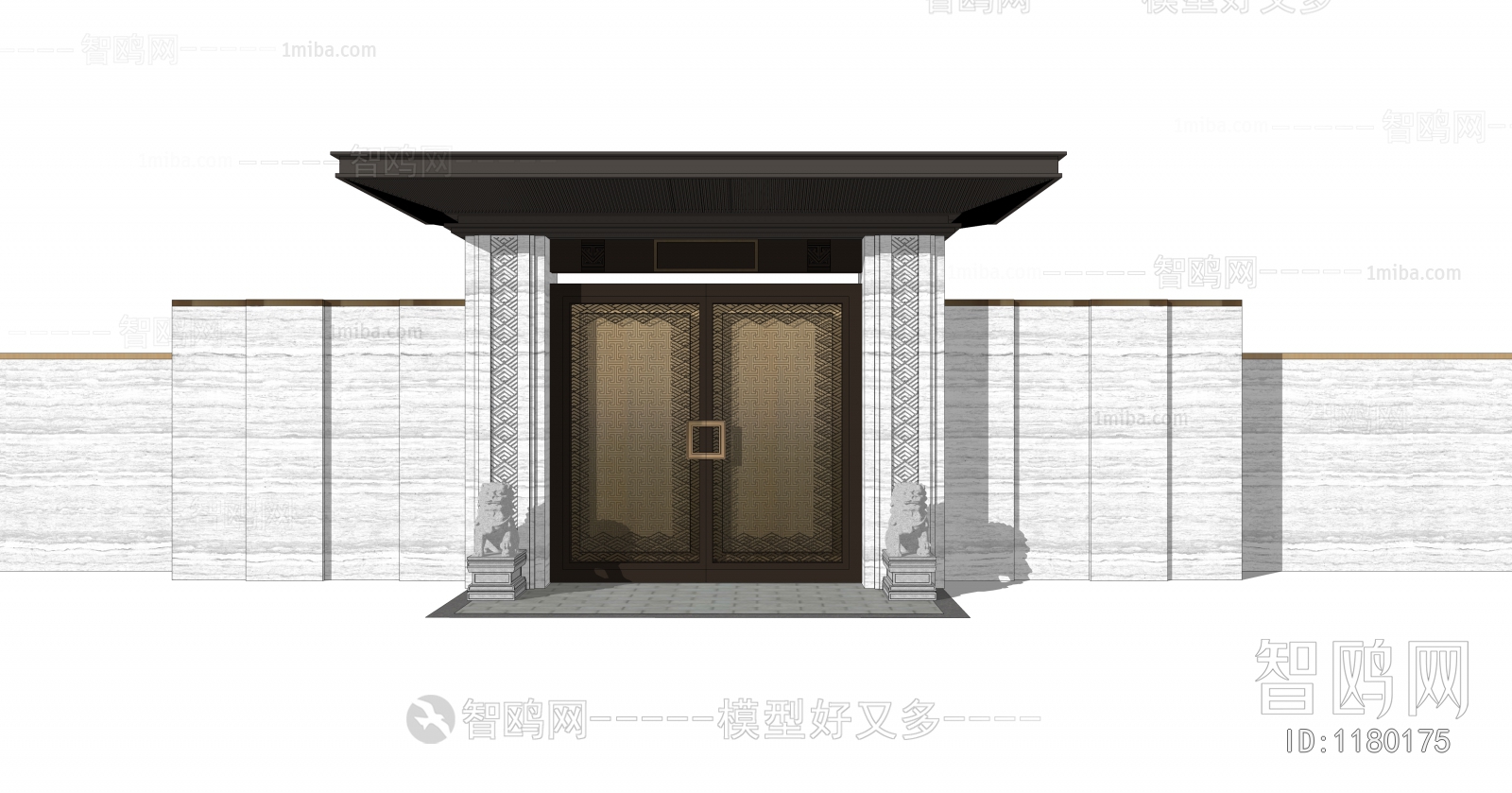 New Chinese Style Door