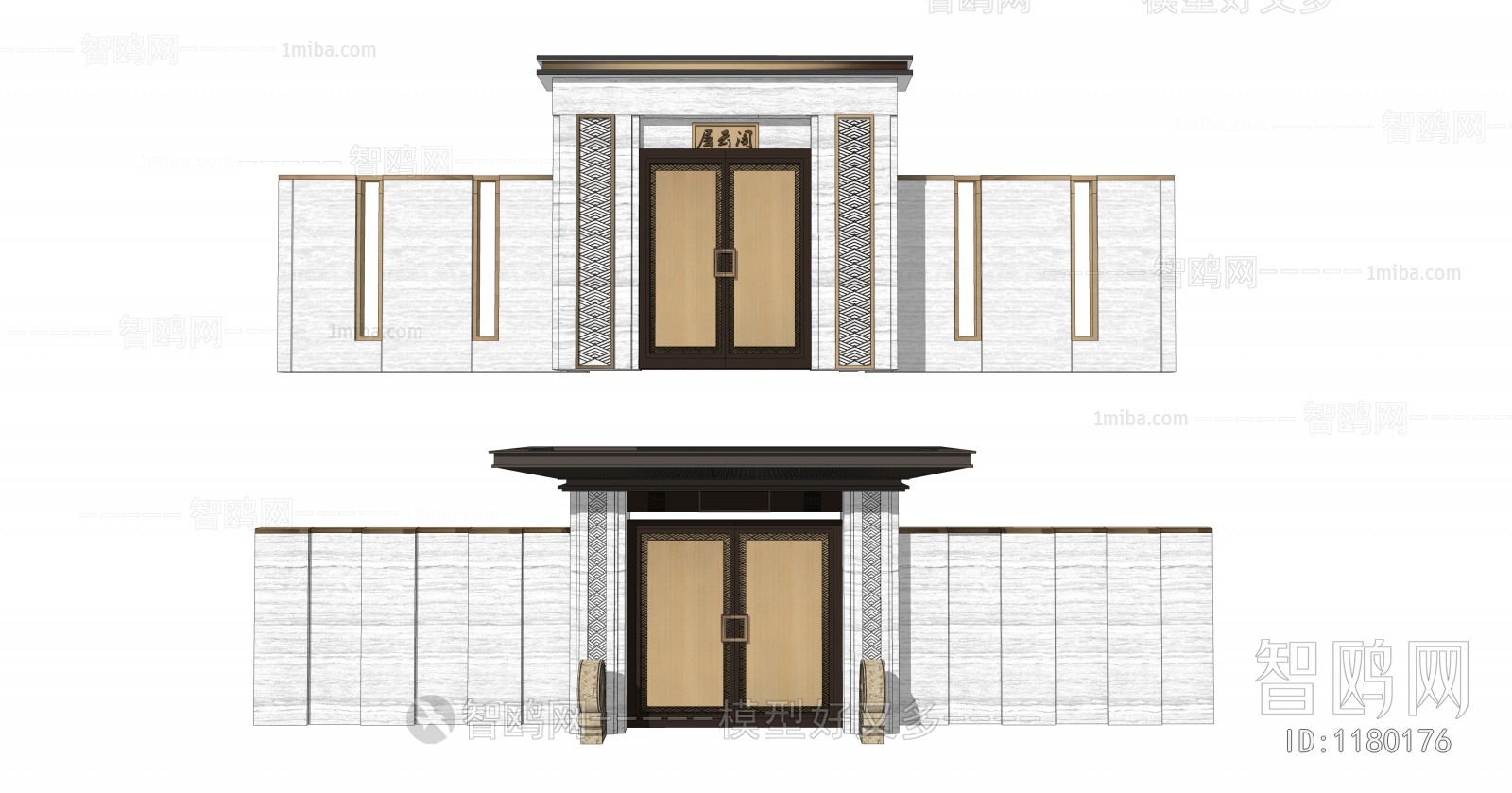 New Chinese Style Door