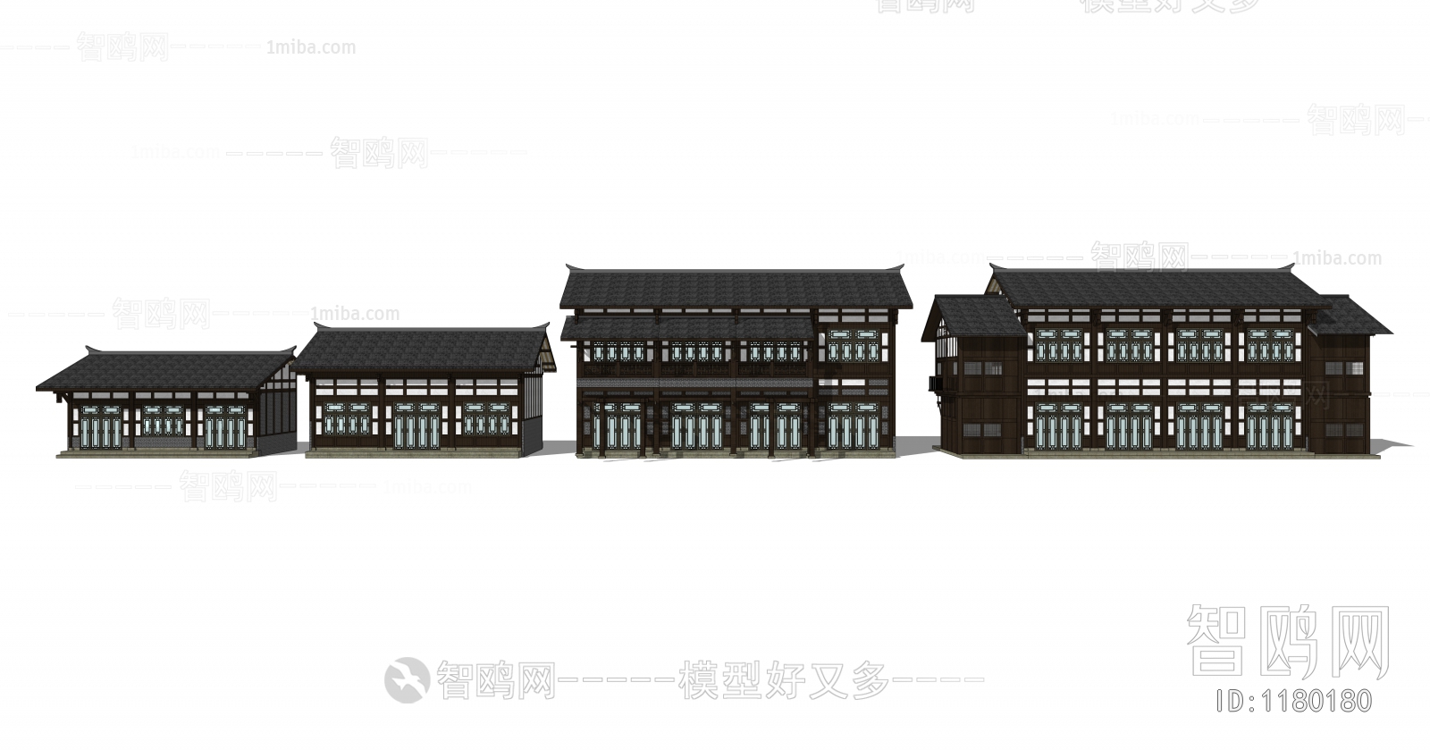 中式古镇建筑