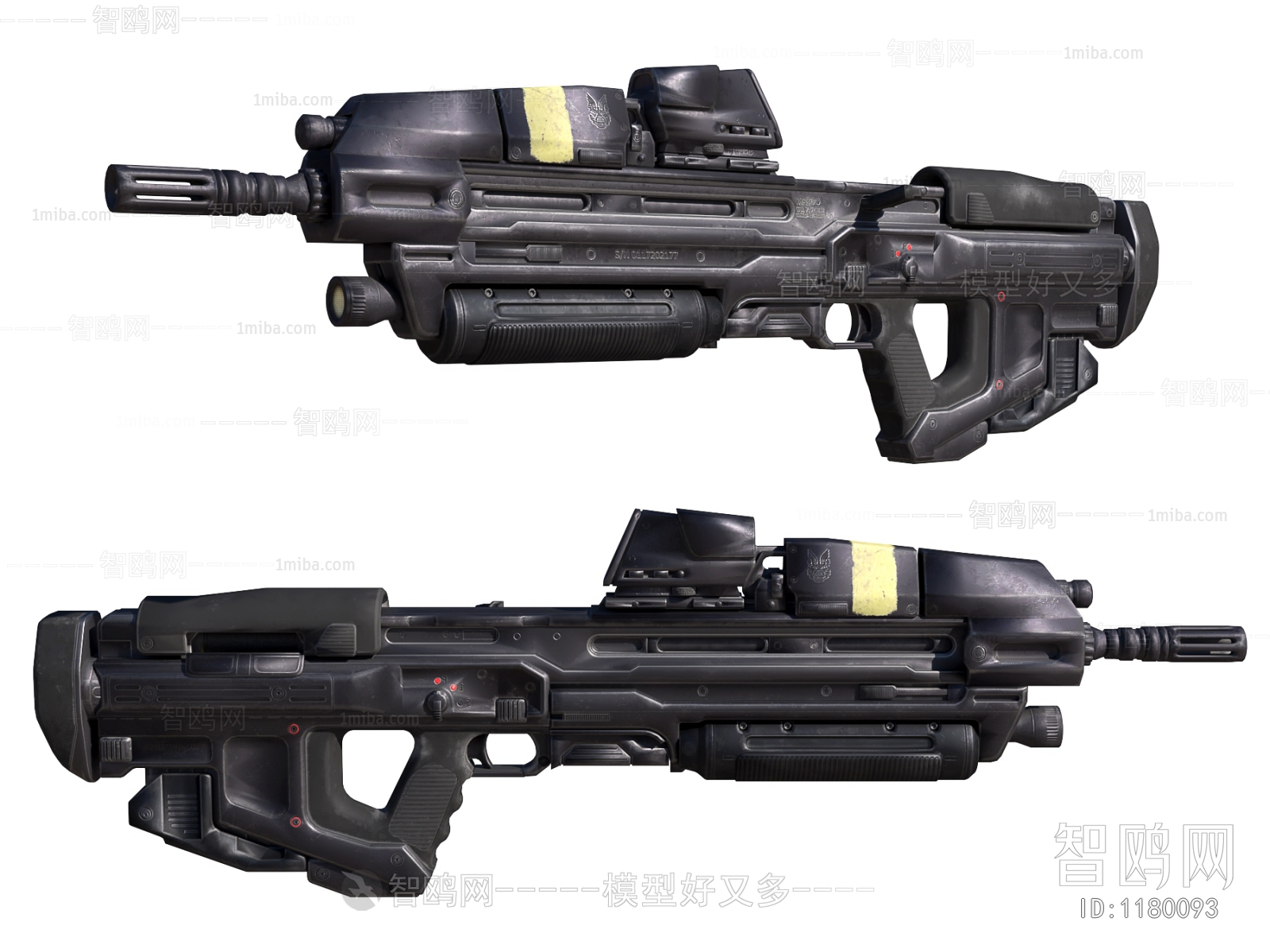 现代光环游戏MA40突击步枪