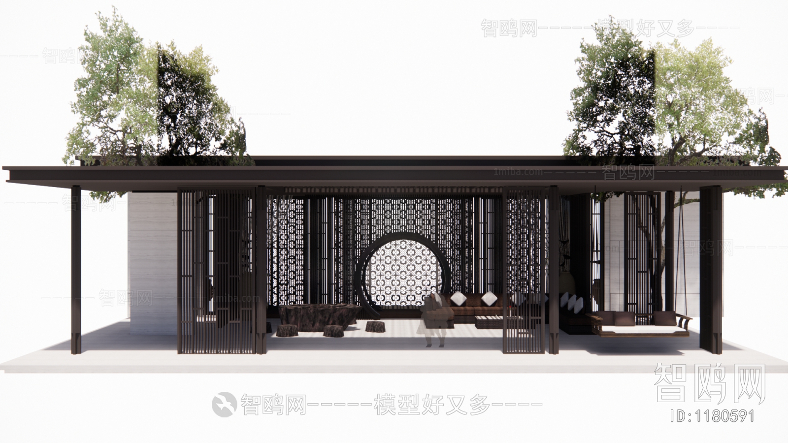 New Chinese Style Building Component