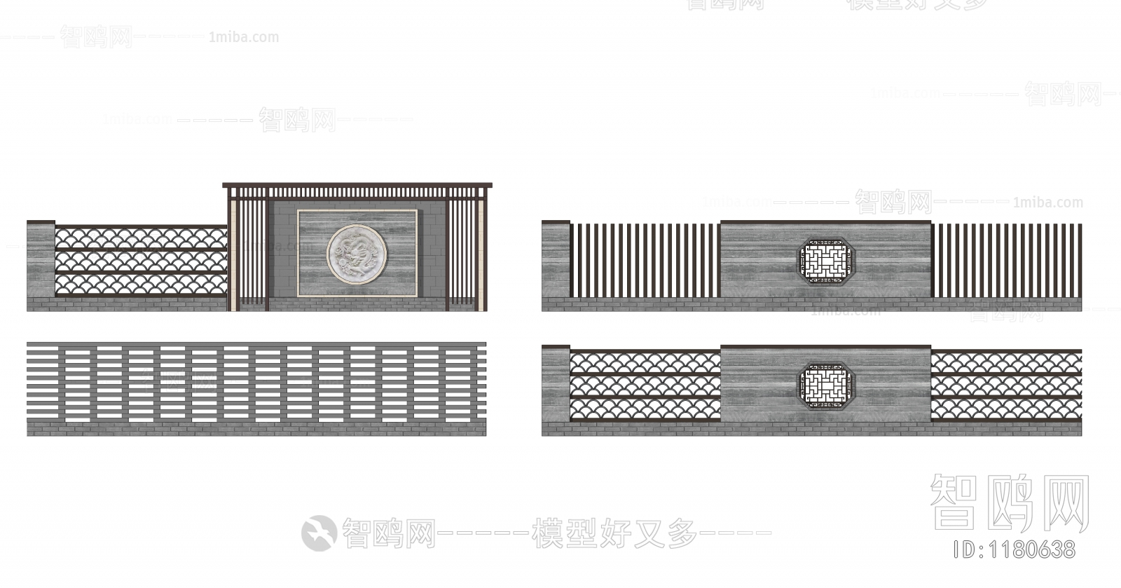 New Chinese Style Building Component