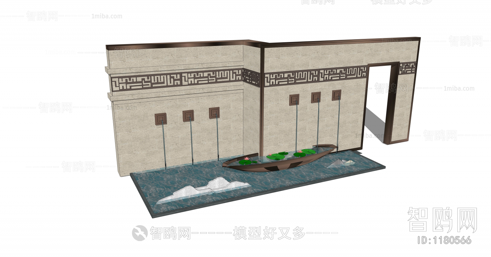 New Chinese Style Building Component