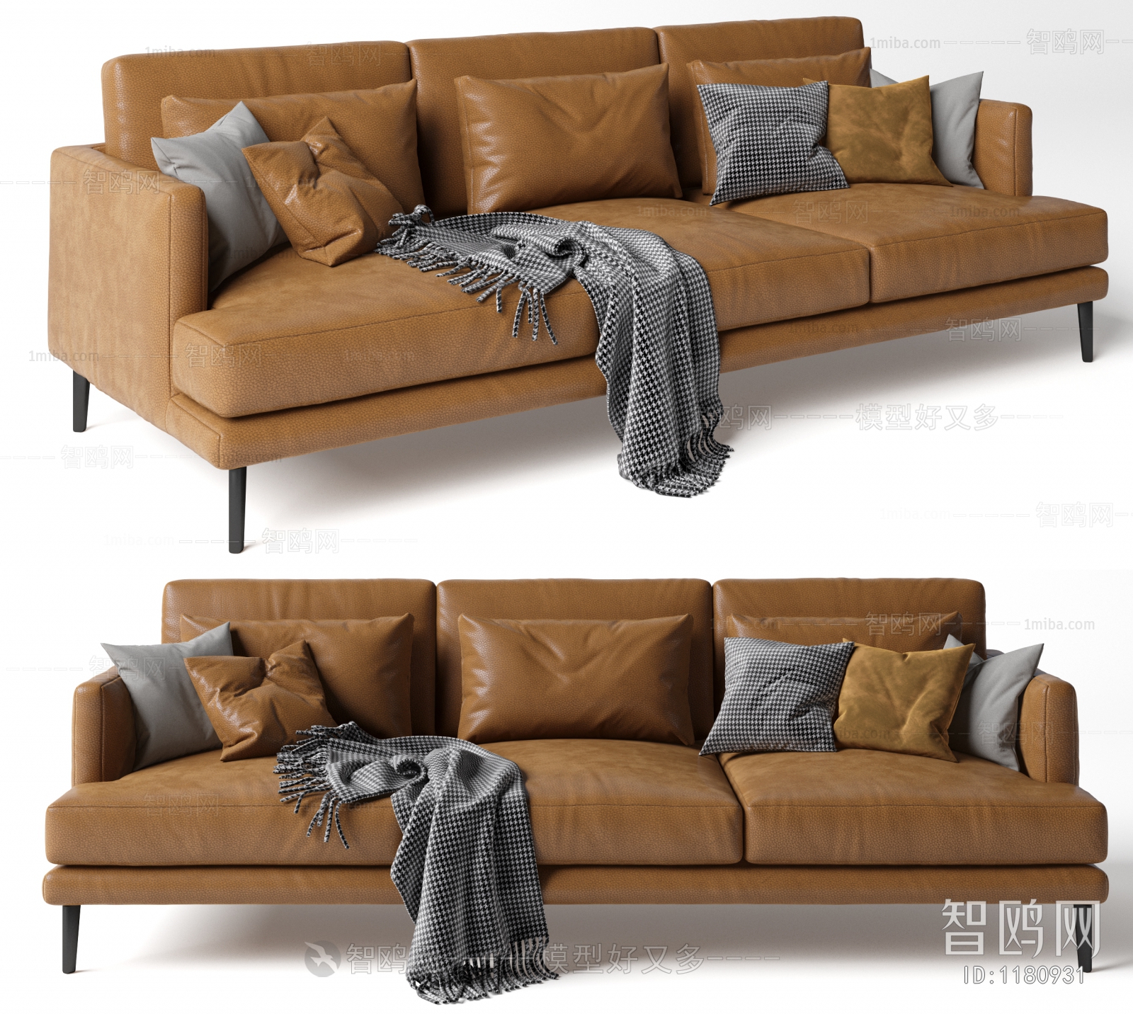 Modern Three-seat Sofa