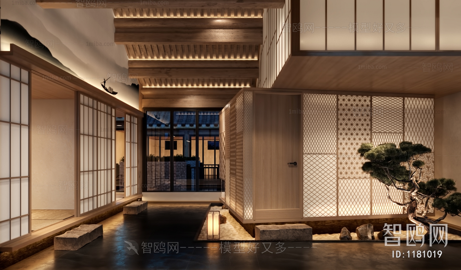 New Chinese Style Hotel Space