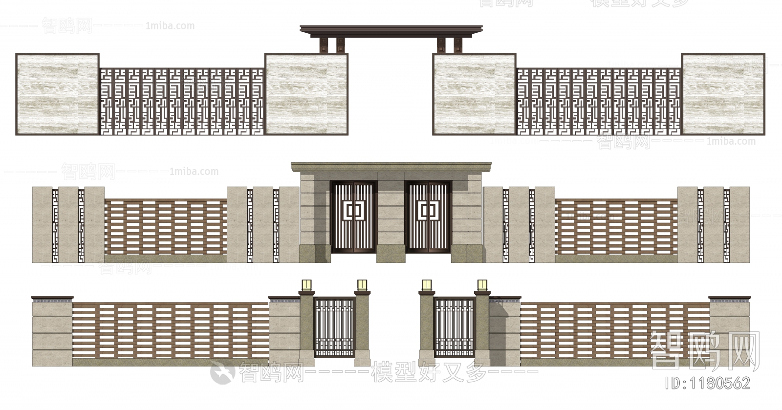 New Chinese Style Building Component