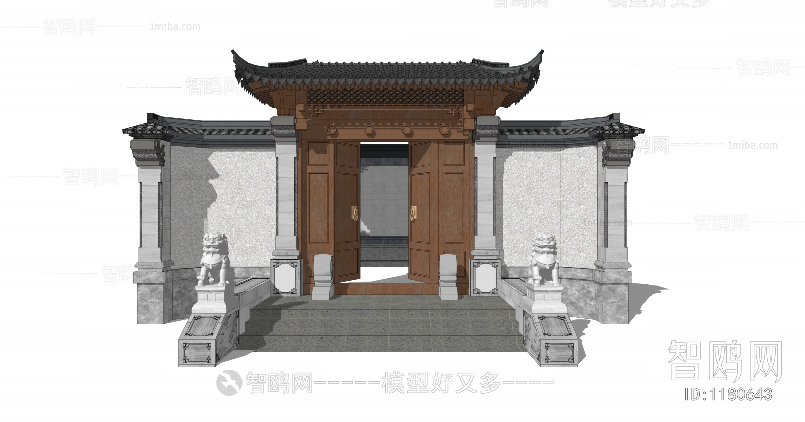 New Chinese Style Building Component