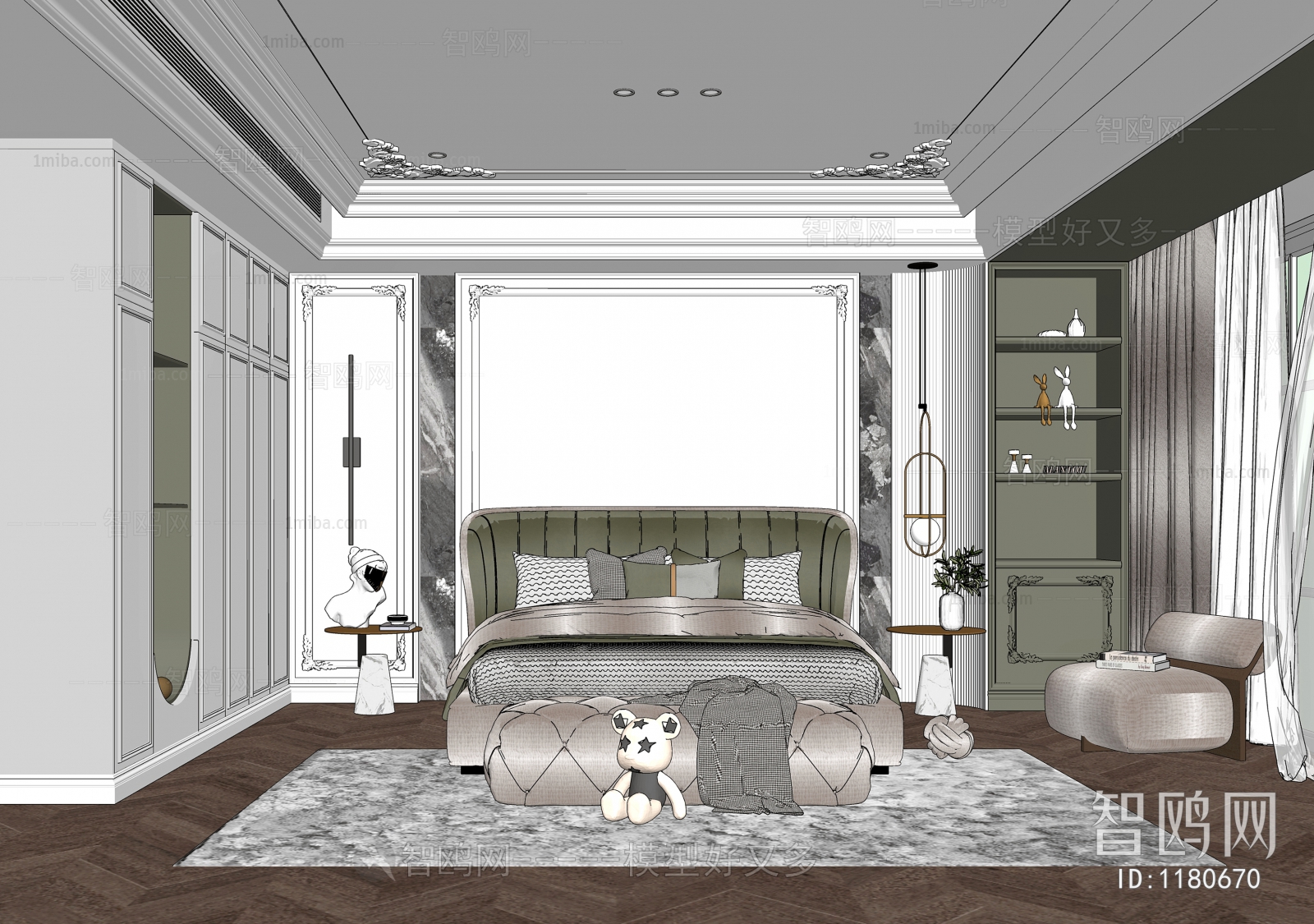 French Style Bedroom