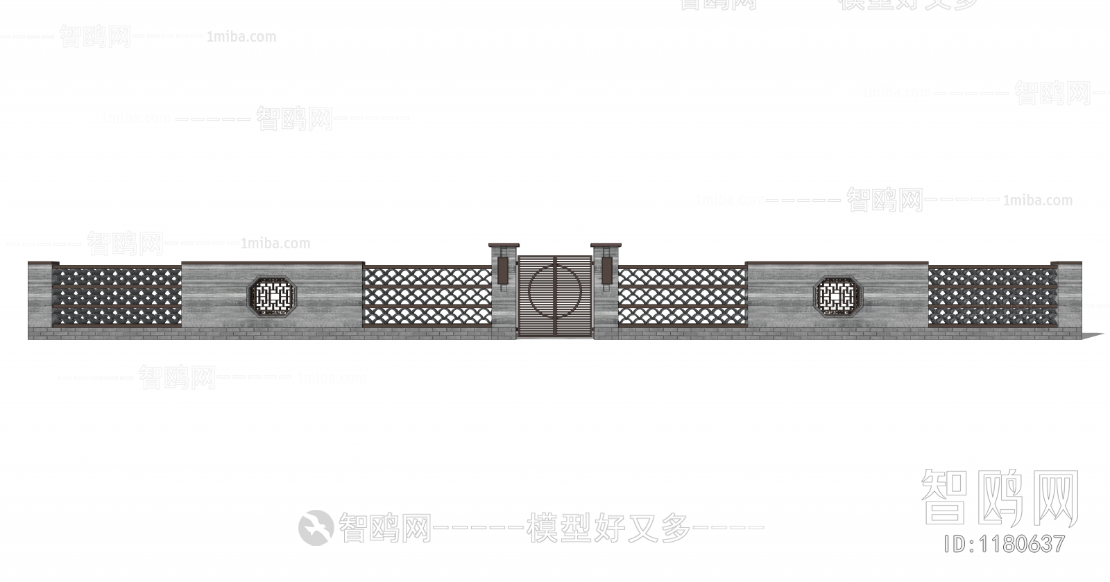 New Chinese Style Building Component