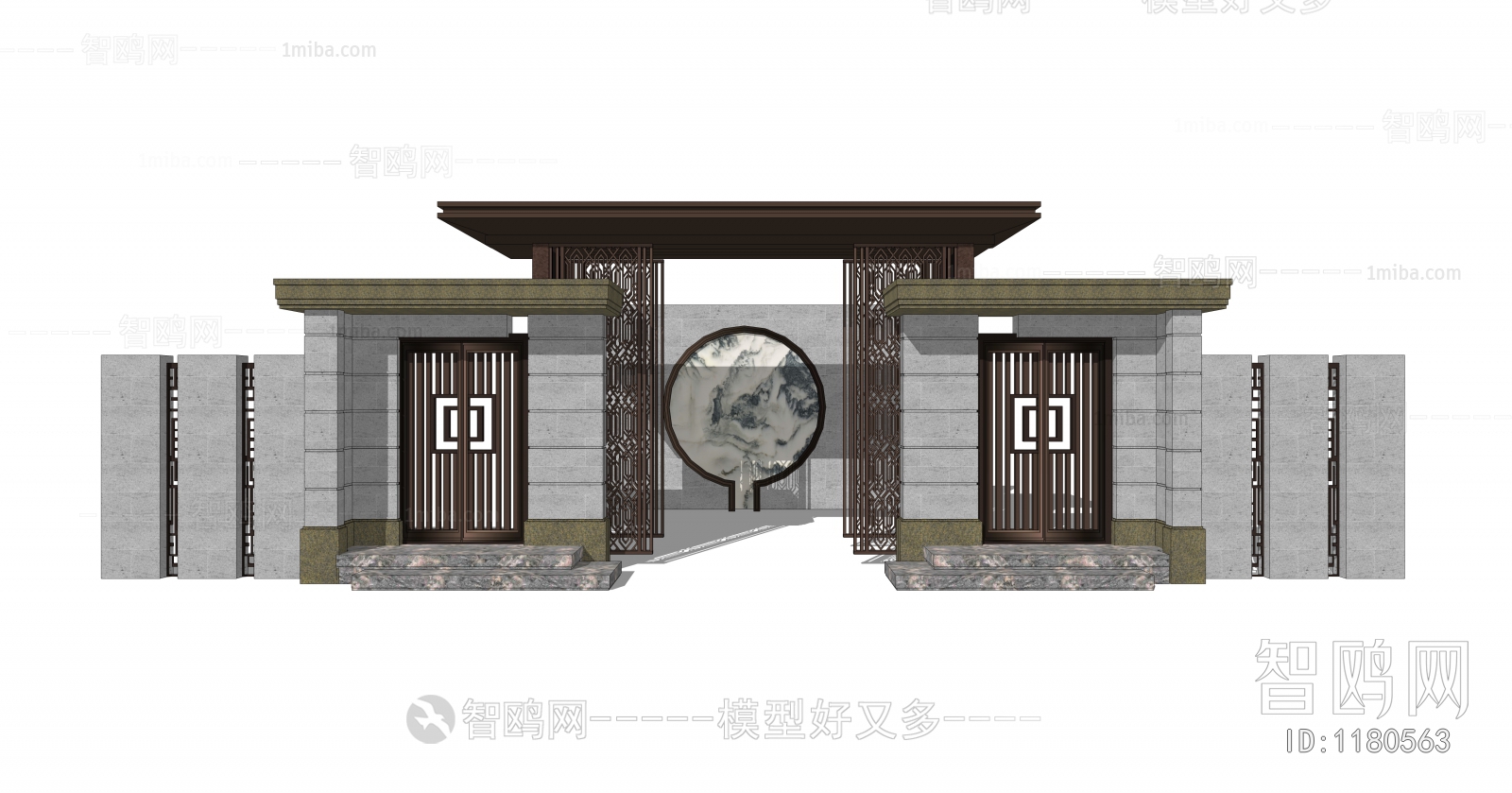 New Chinese Style Building Component