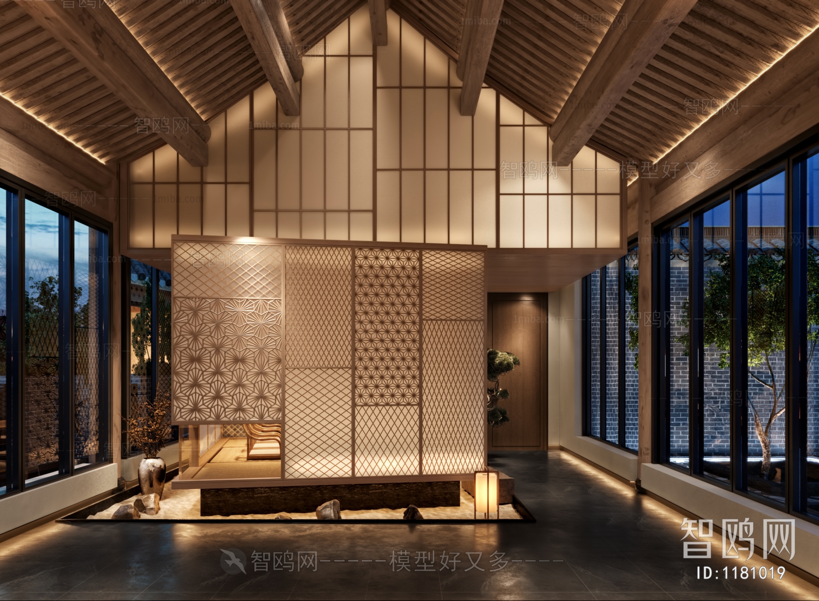 New Chinese Style Hotel Space