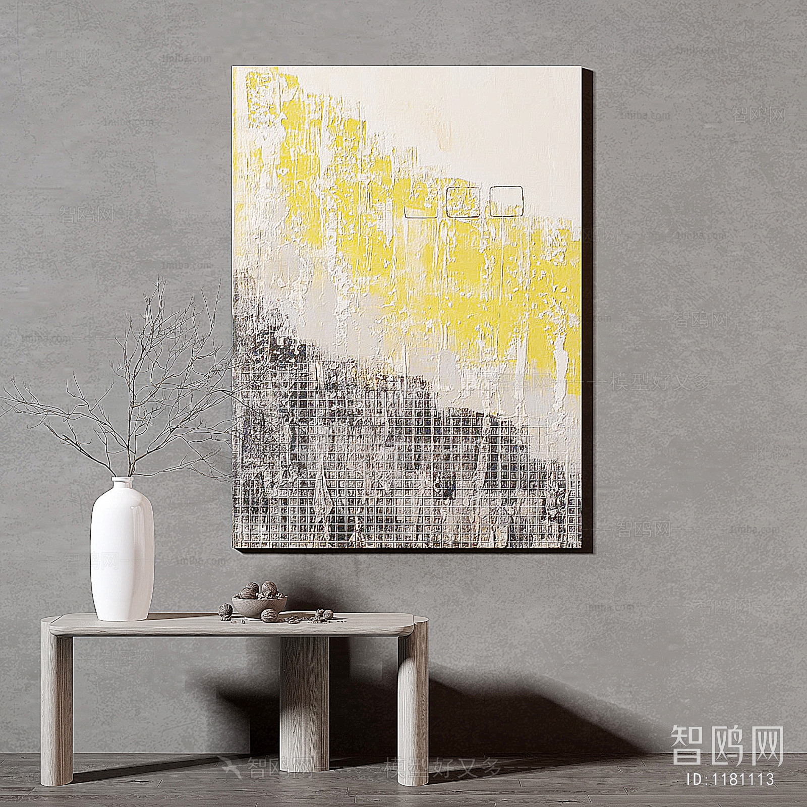 Wabi-sabi Style Painting