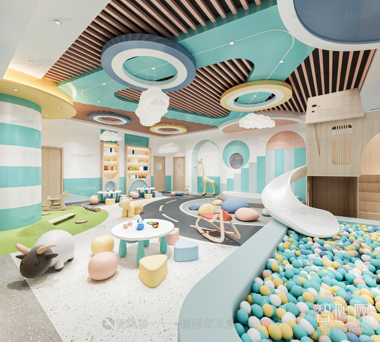 Modern Children's Playroom