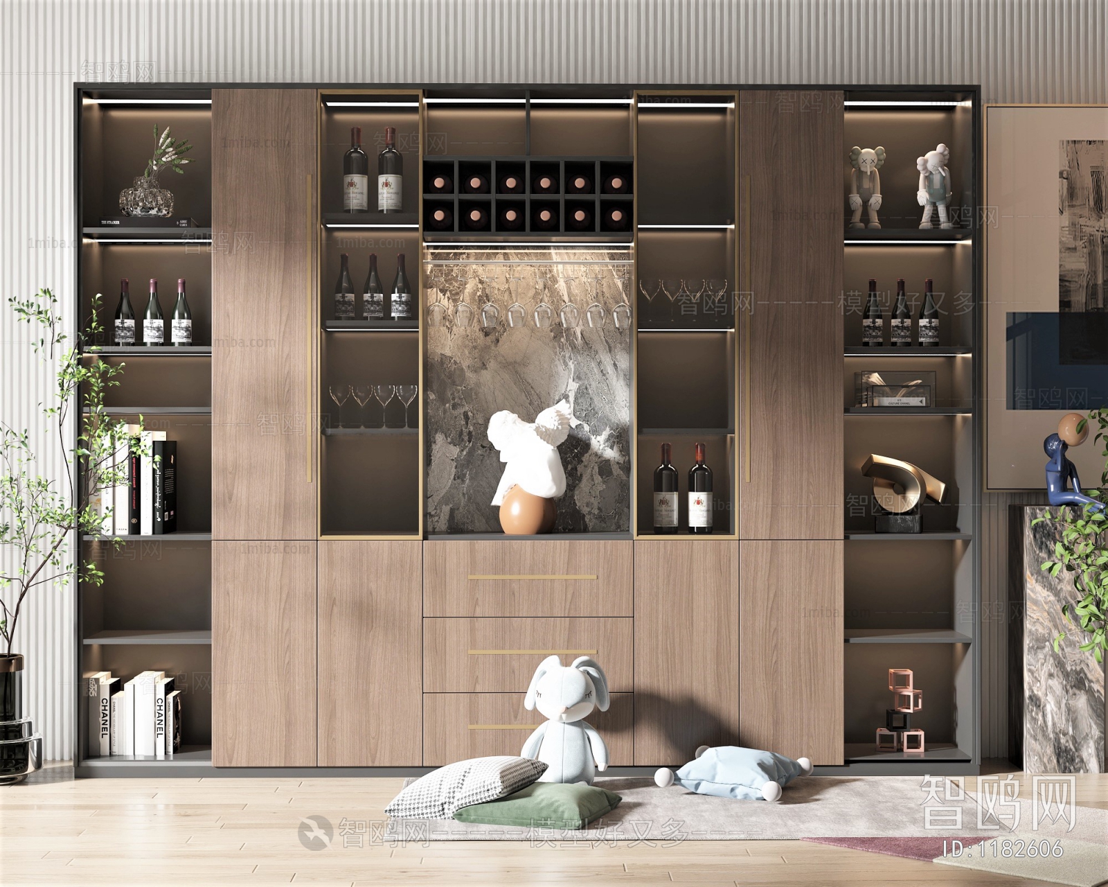 Modern Wine Cabinet