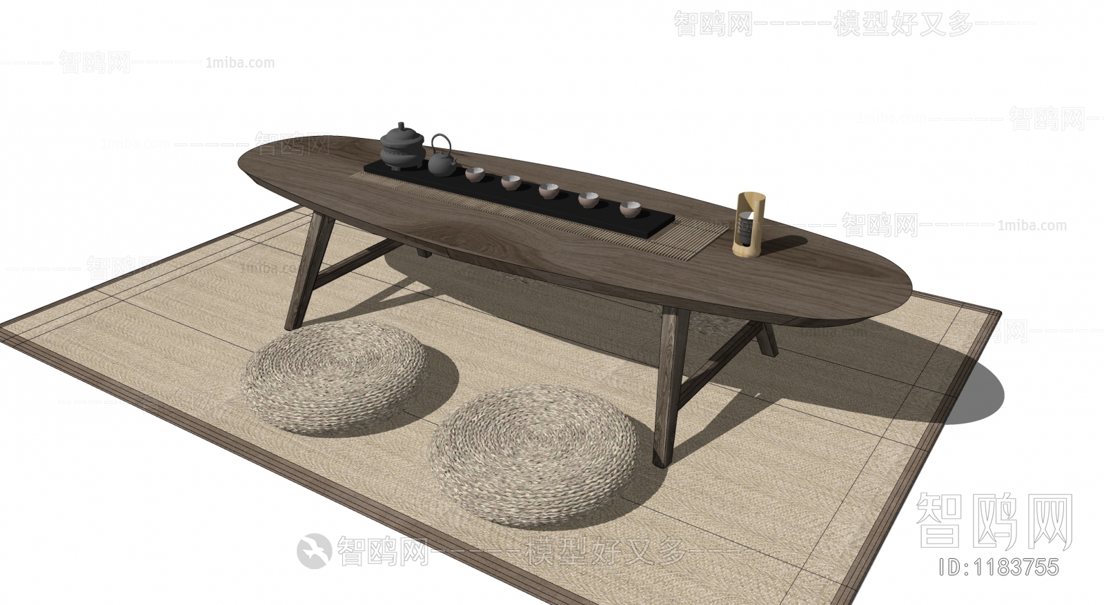 Japanese Style Tea Tables And Chairs