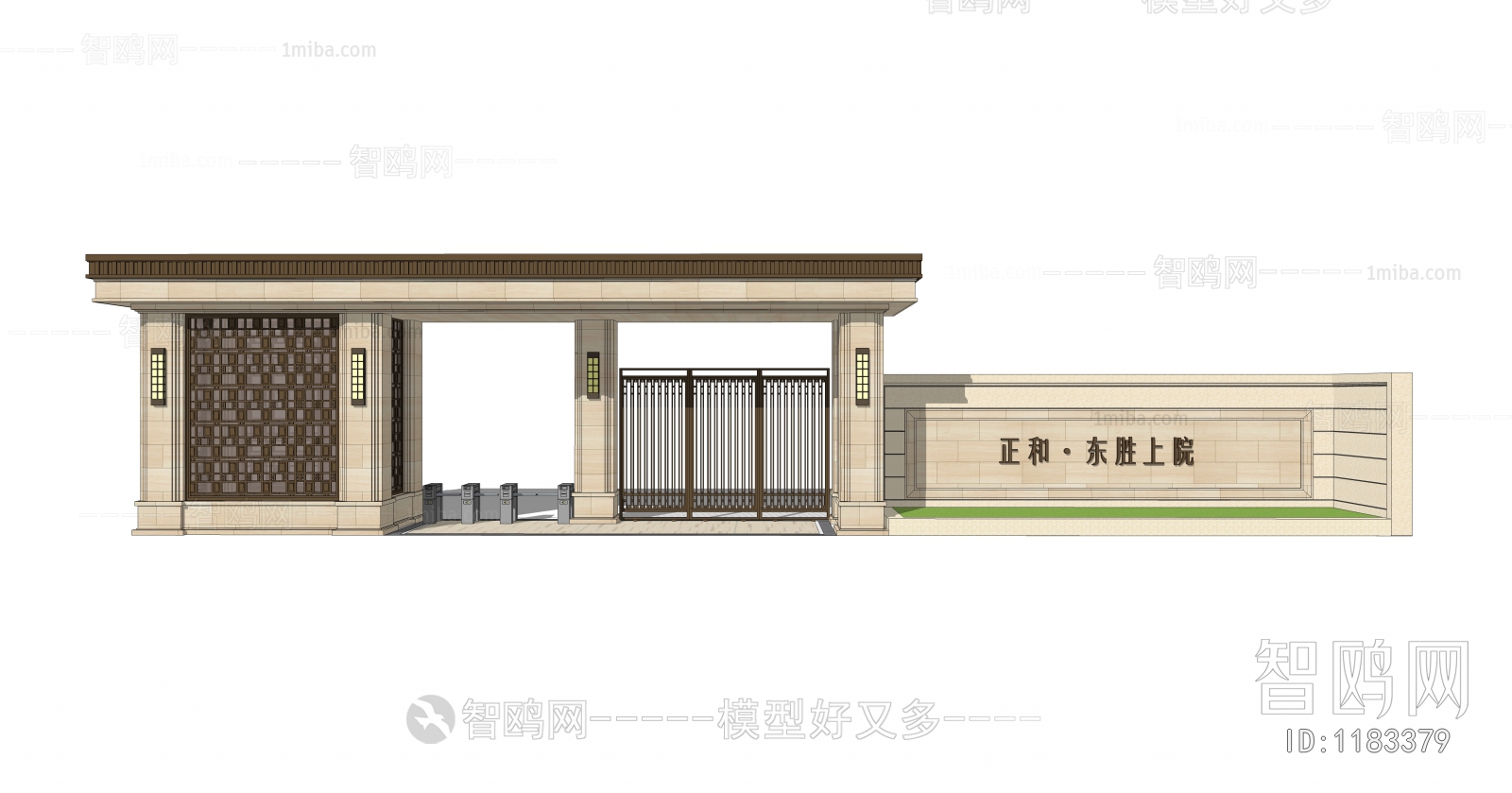 New Chinese Style Building Component