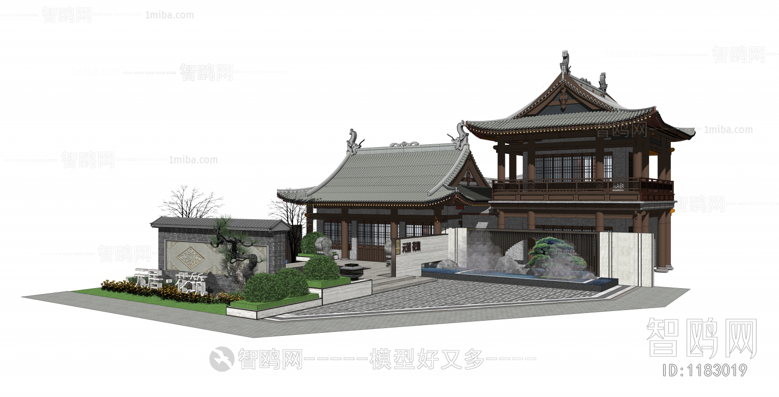 Chinese Style Building Appearance