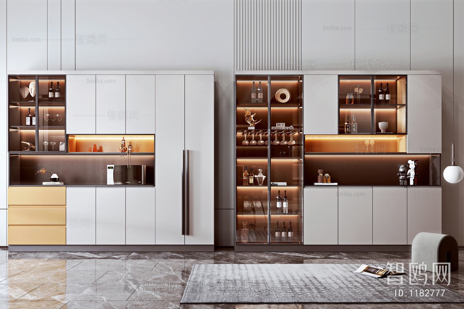 Modern Wine Cabinet