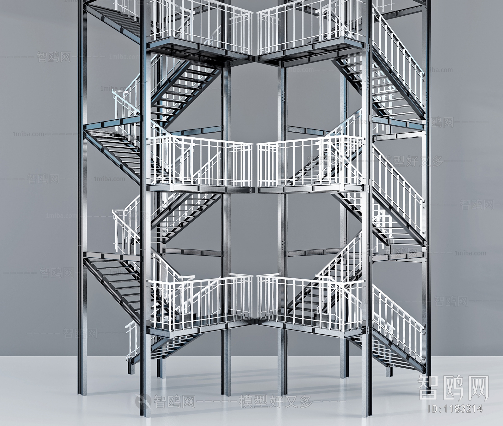 Modern Stair Balustrade/elevator