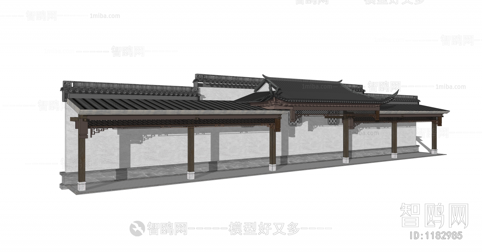 Chinese Style Building Component