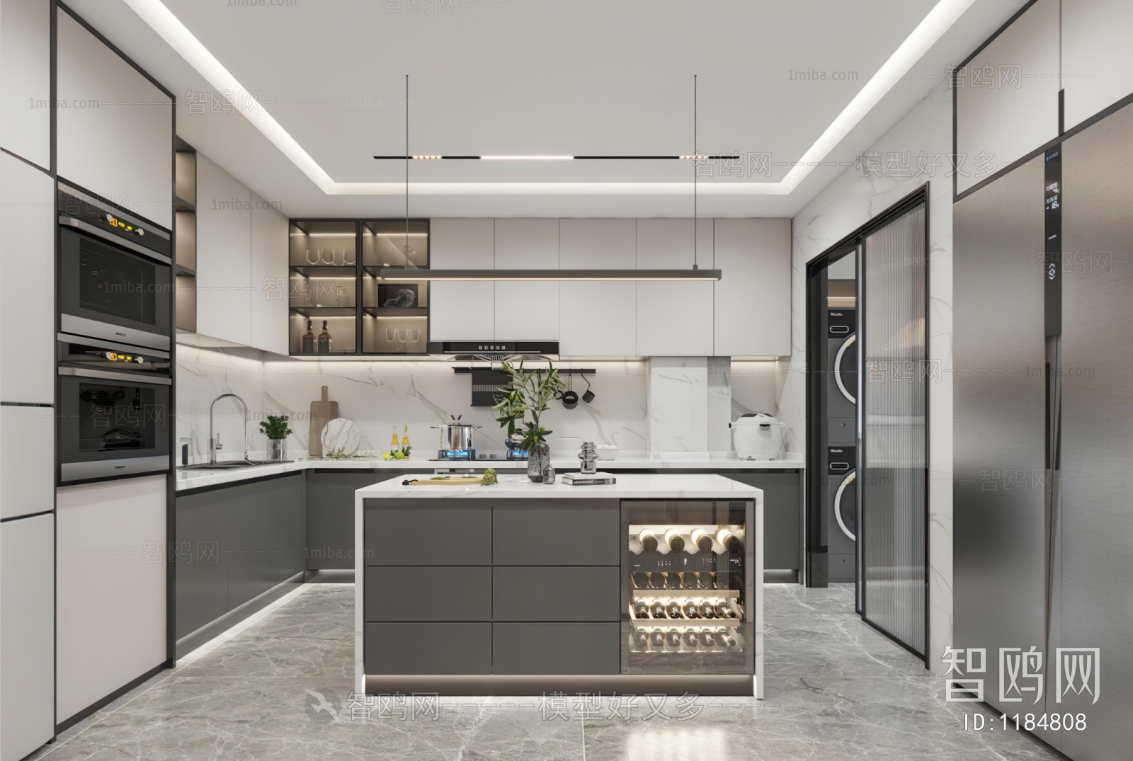 Modern Open Kitchen