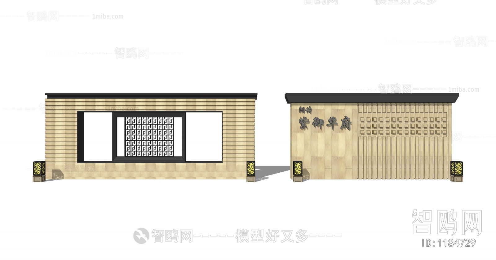 New Chinese Style Building Component