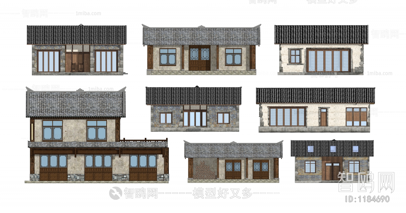 中式乡村建筑