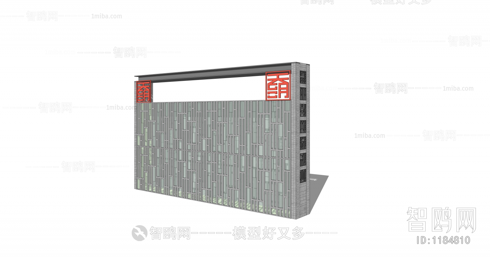 New Chinese Style Building Component