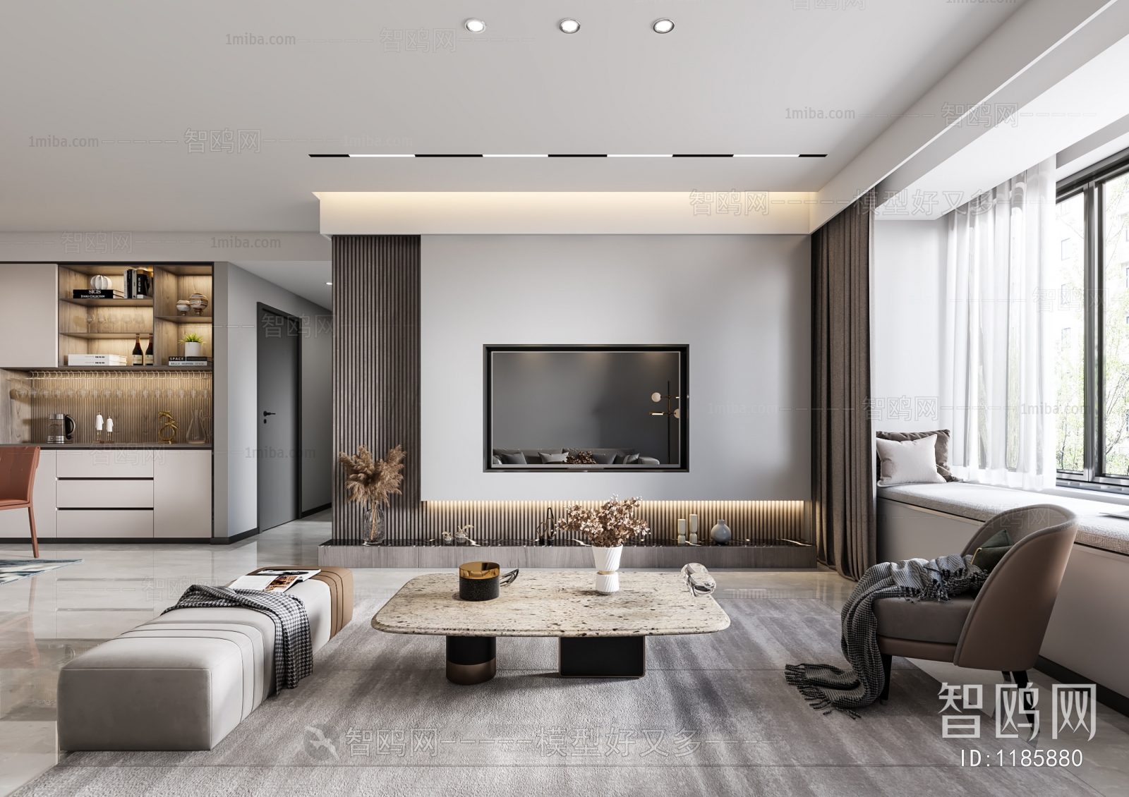 Modern A Living Room