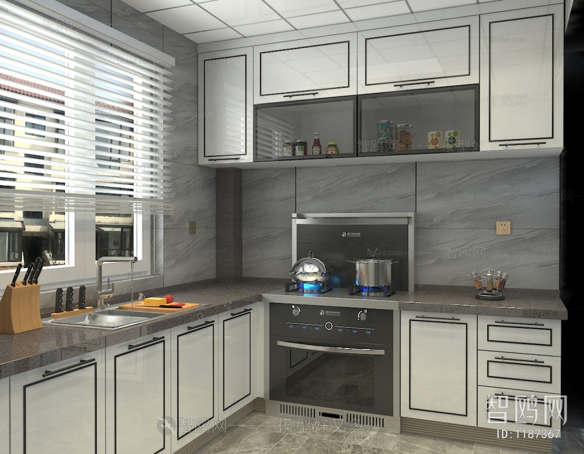 Modern The Kitchen