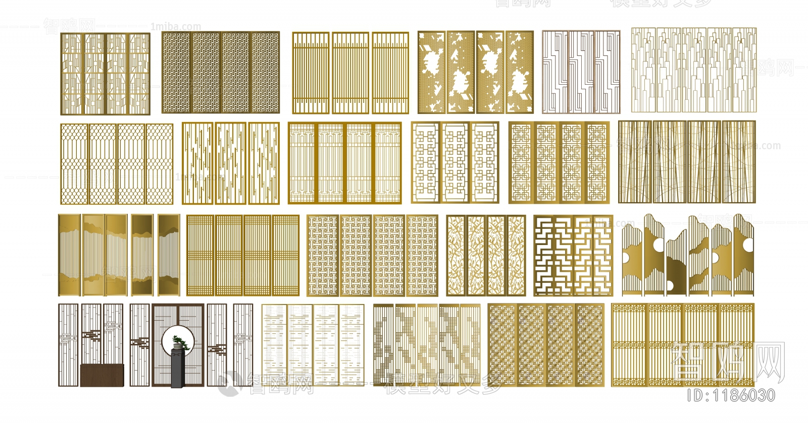 New Chinese Style Partition