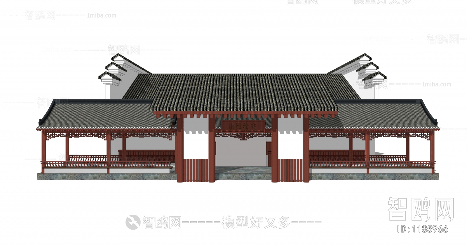 Chinese Style Ancient Architectural Buildings