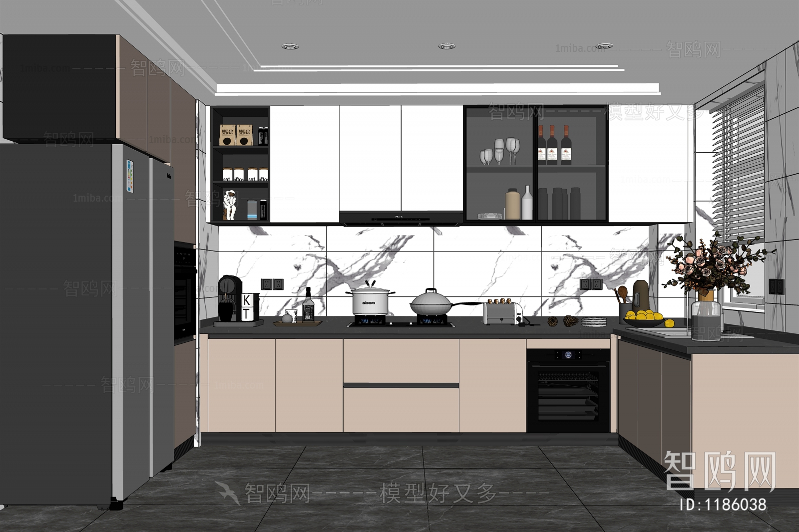 Modern The Kitchen