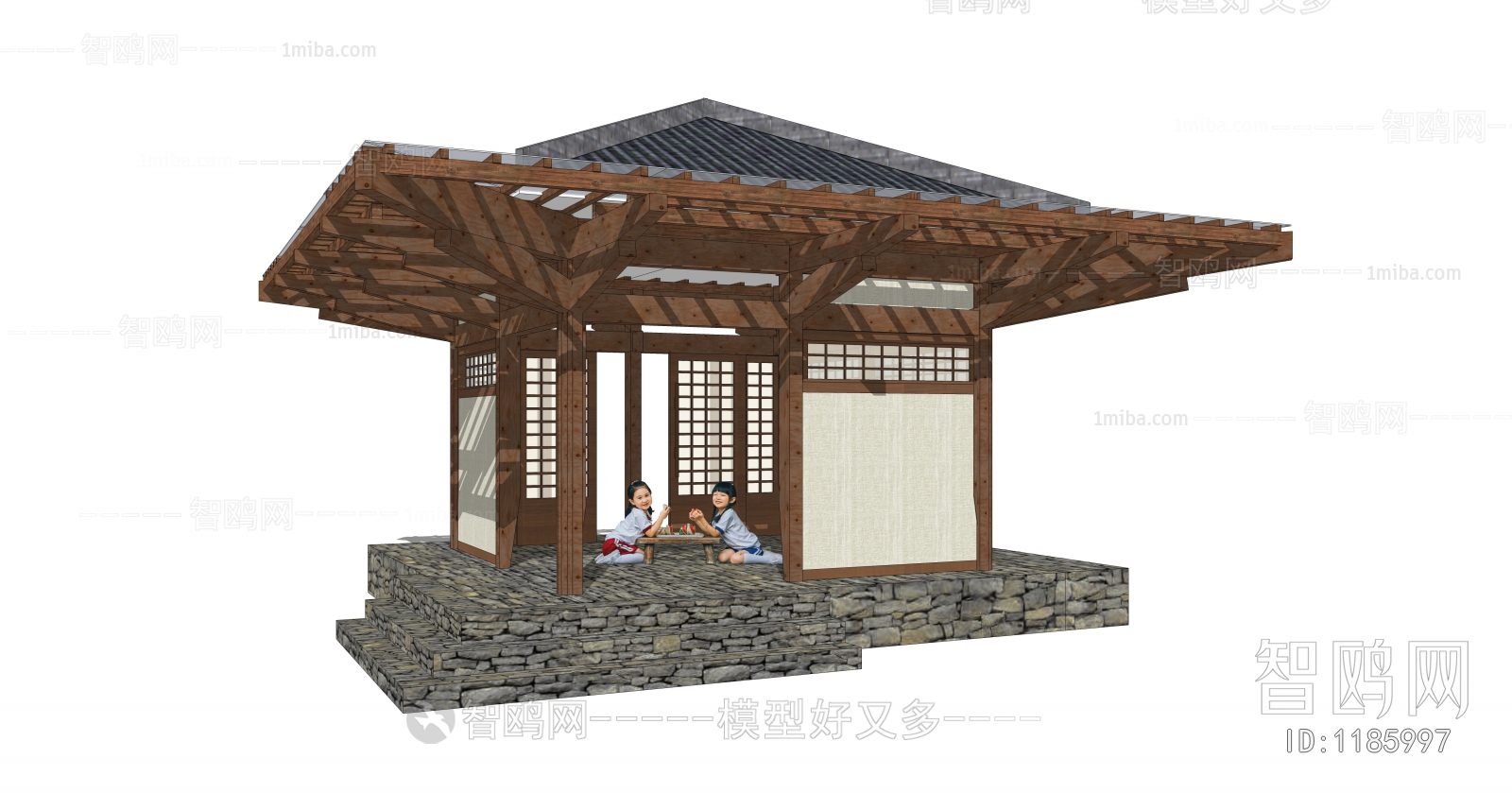 Japanese Style Building Component