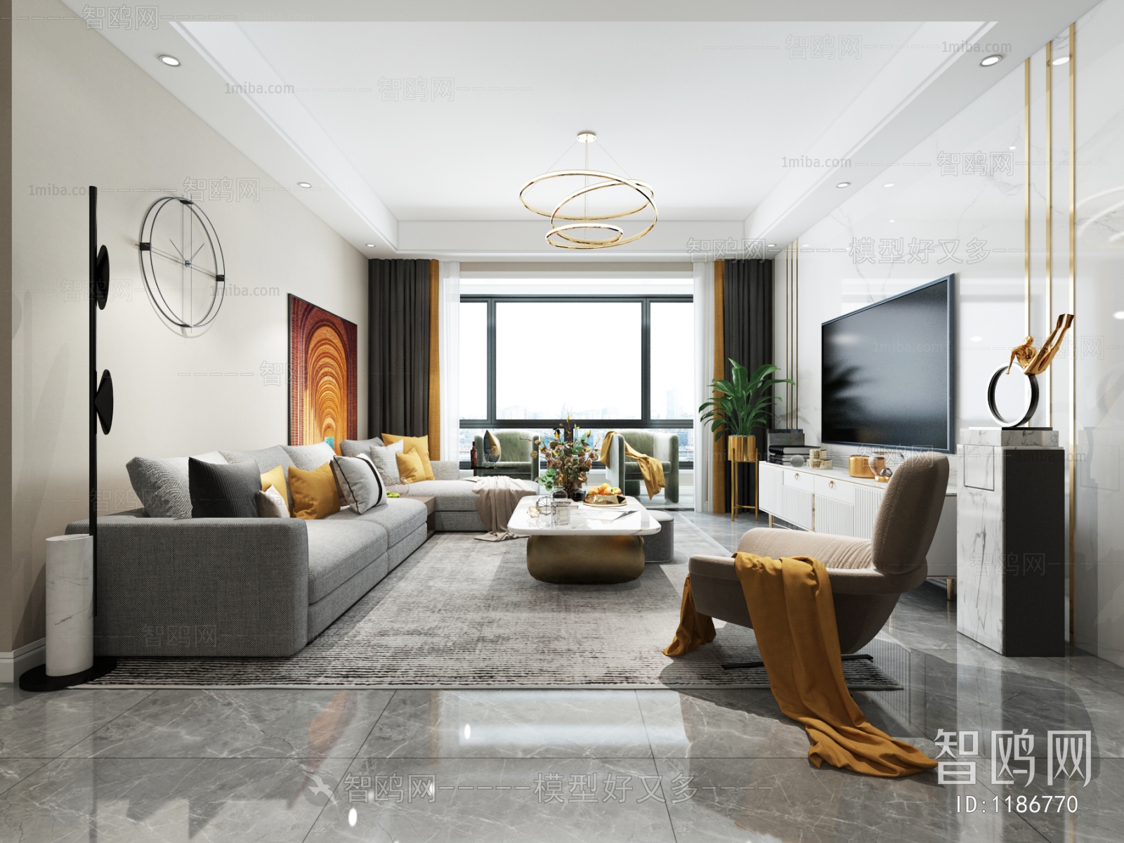 Modern A Living Room