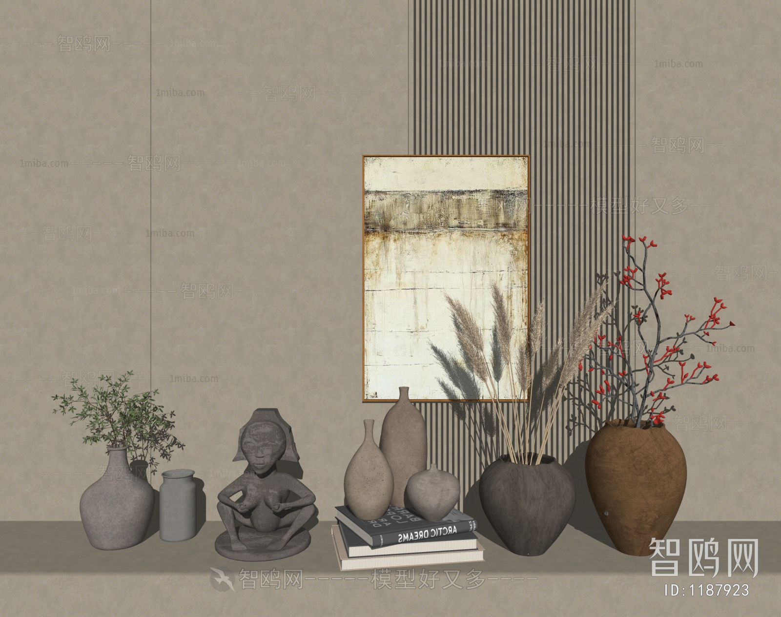 Wabi-sabi Style Decorative Set