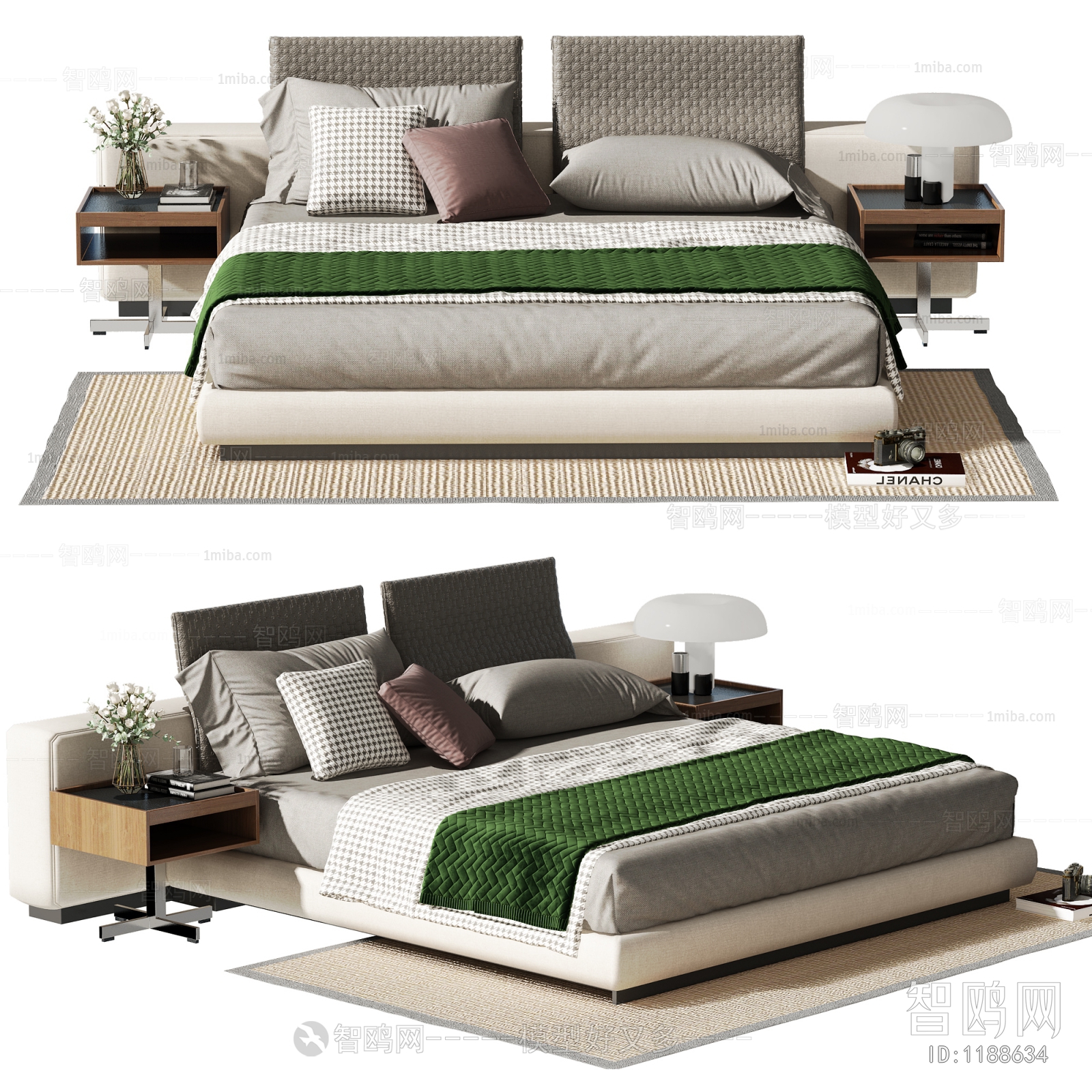 Modern Double Bed
