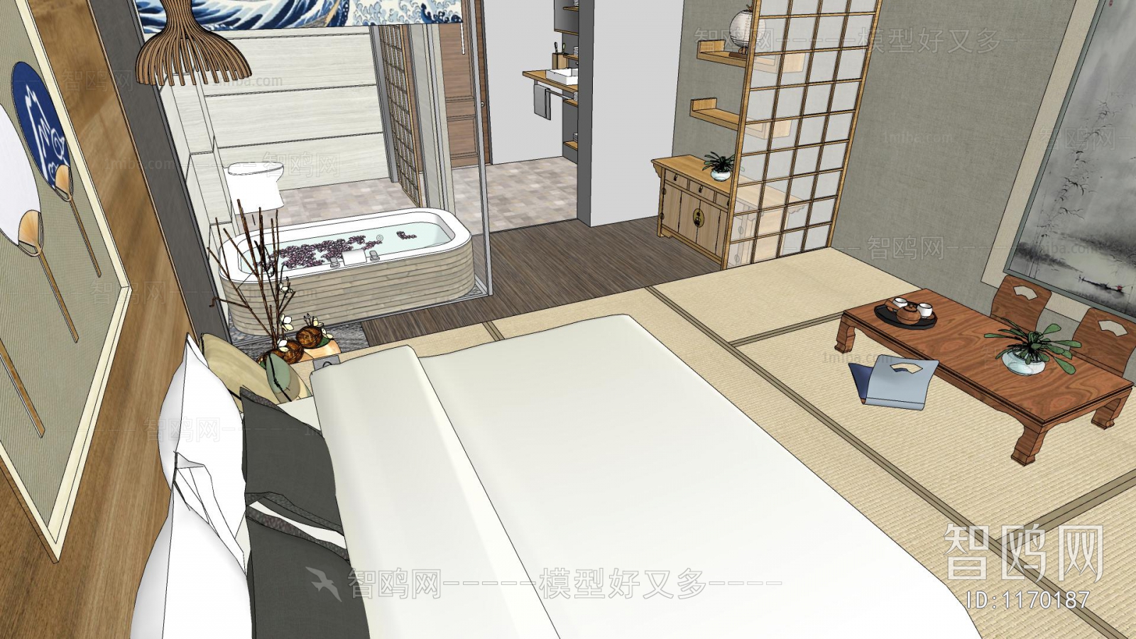 Japanese Style Guest Room