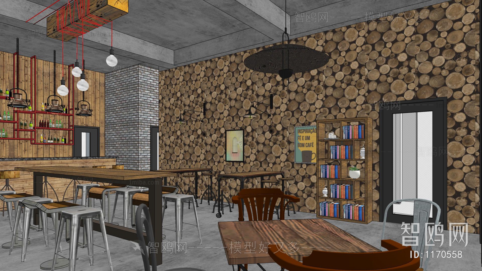 Industrial Style Cafe