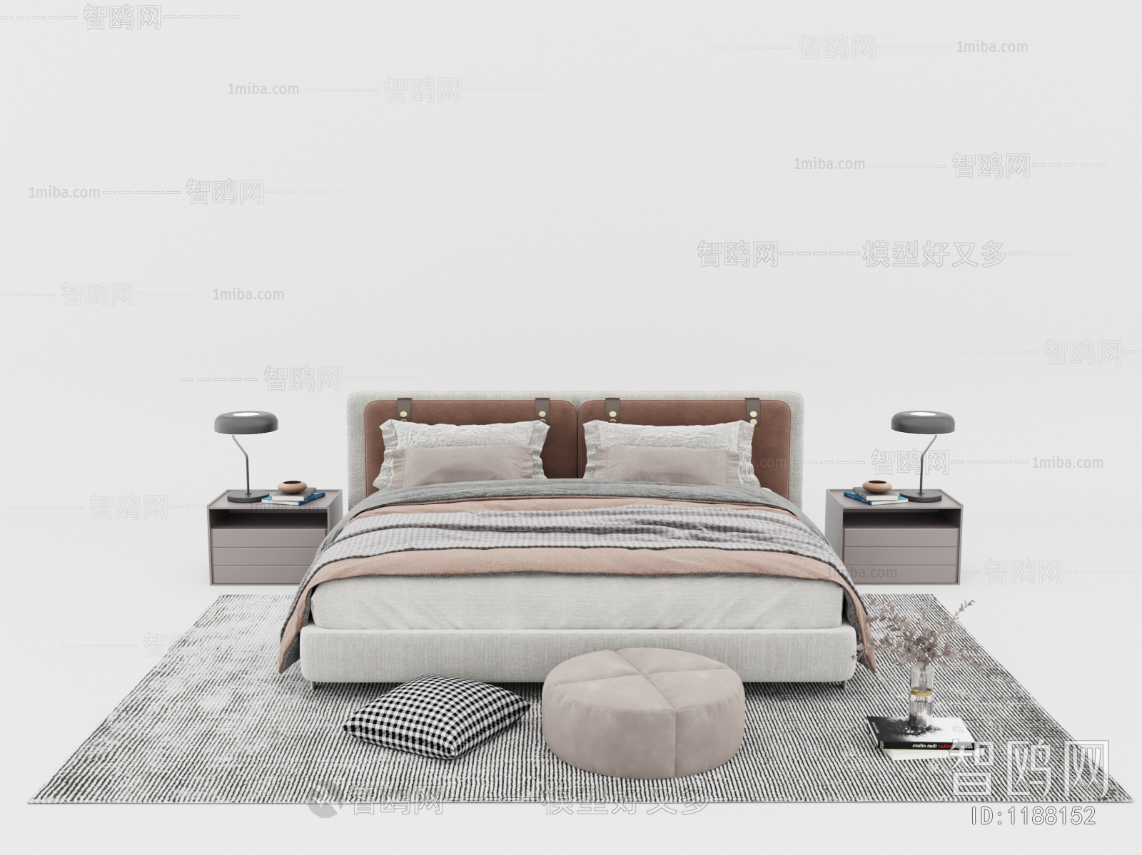 Modern Double Bed