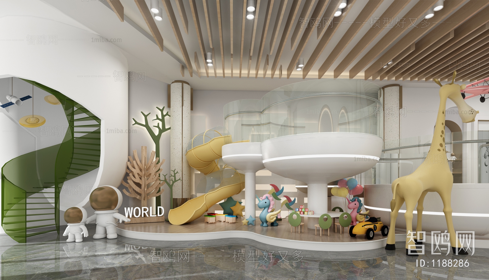 Modern Children's Playroom