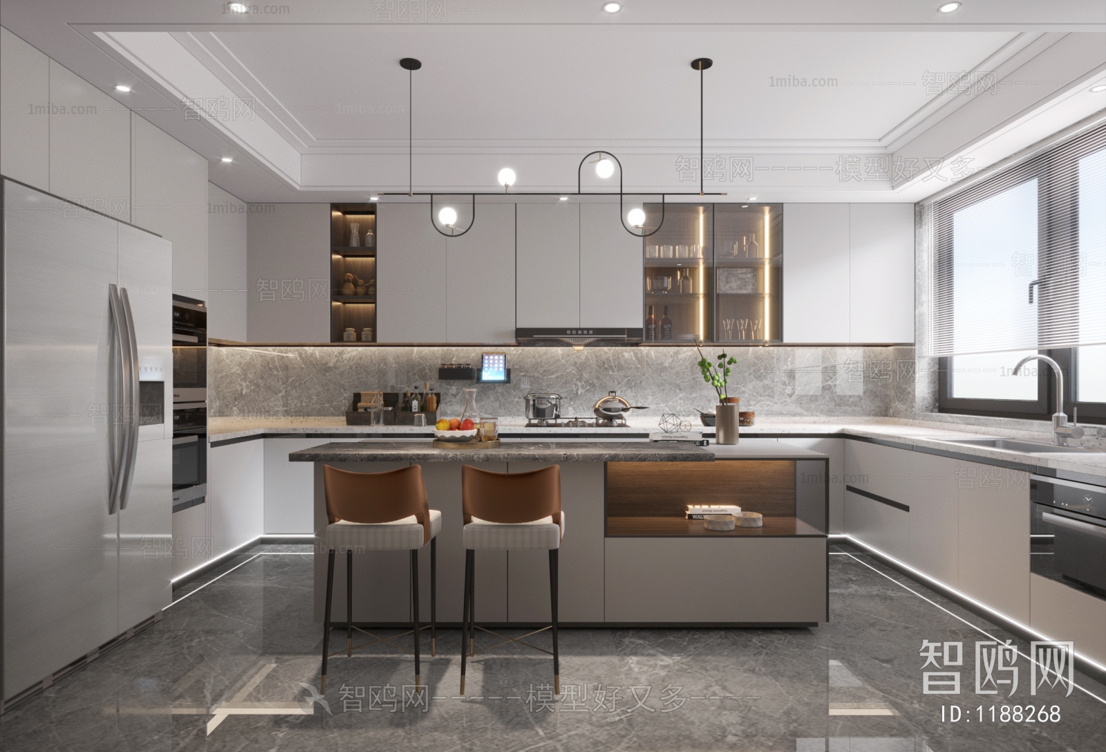 Modern Open Kitchen