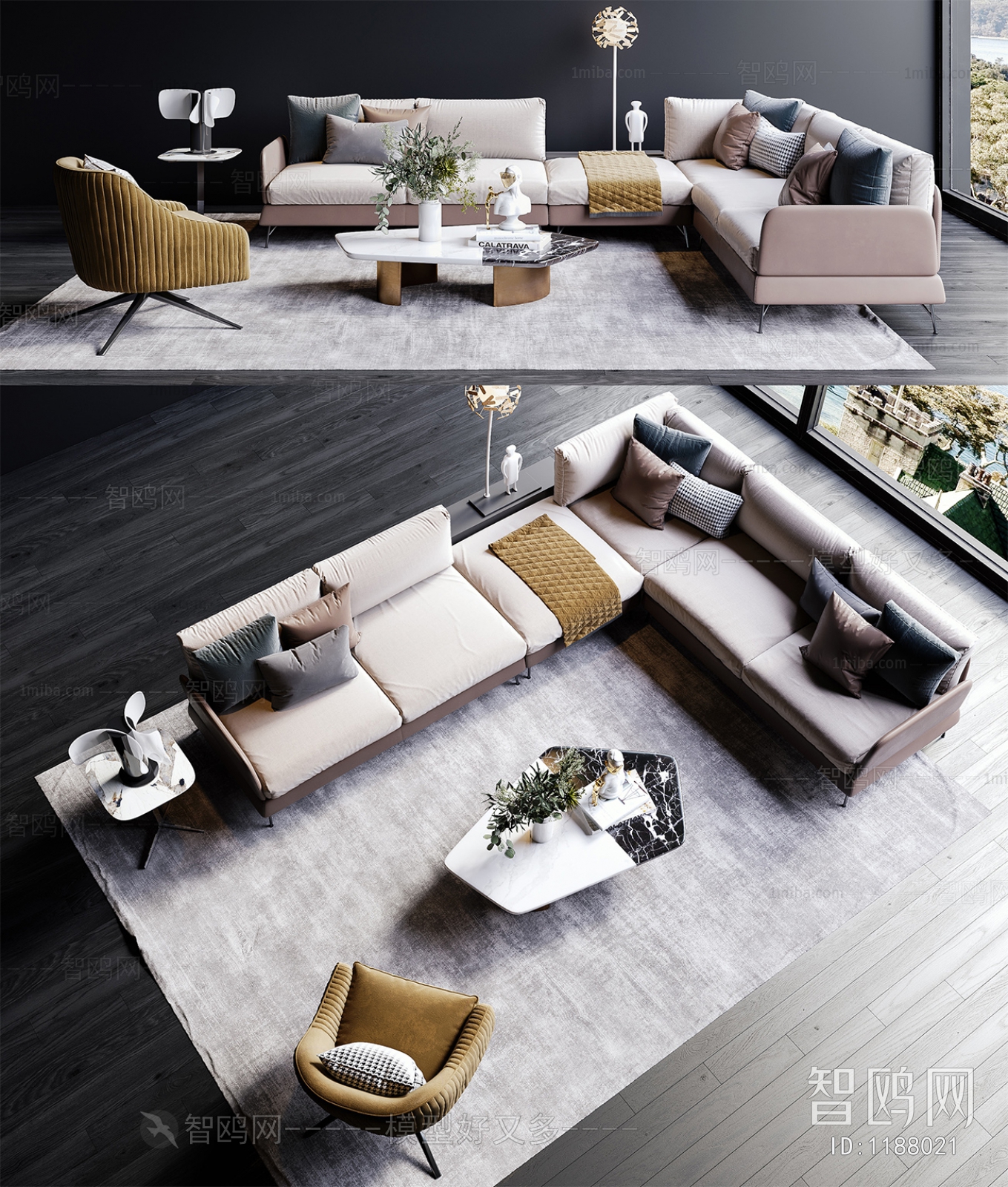 Modern Sofa Combination