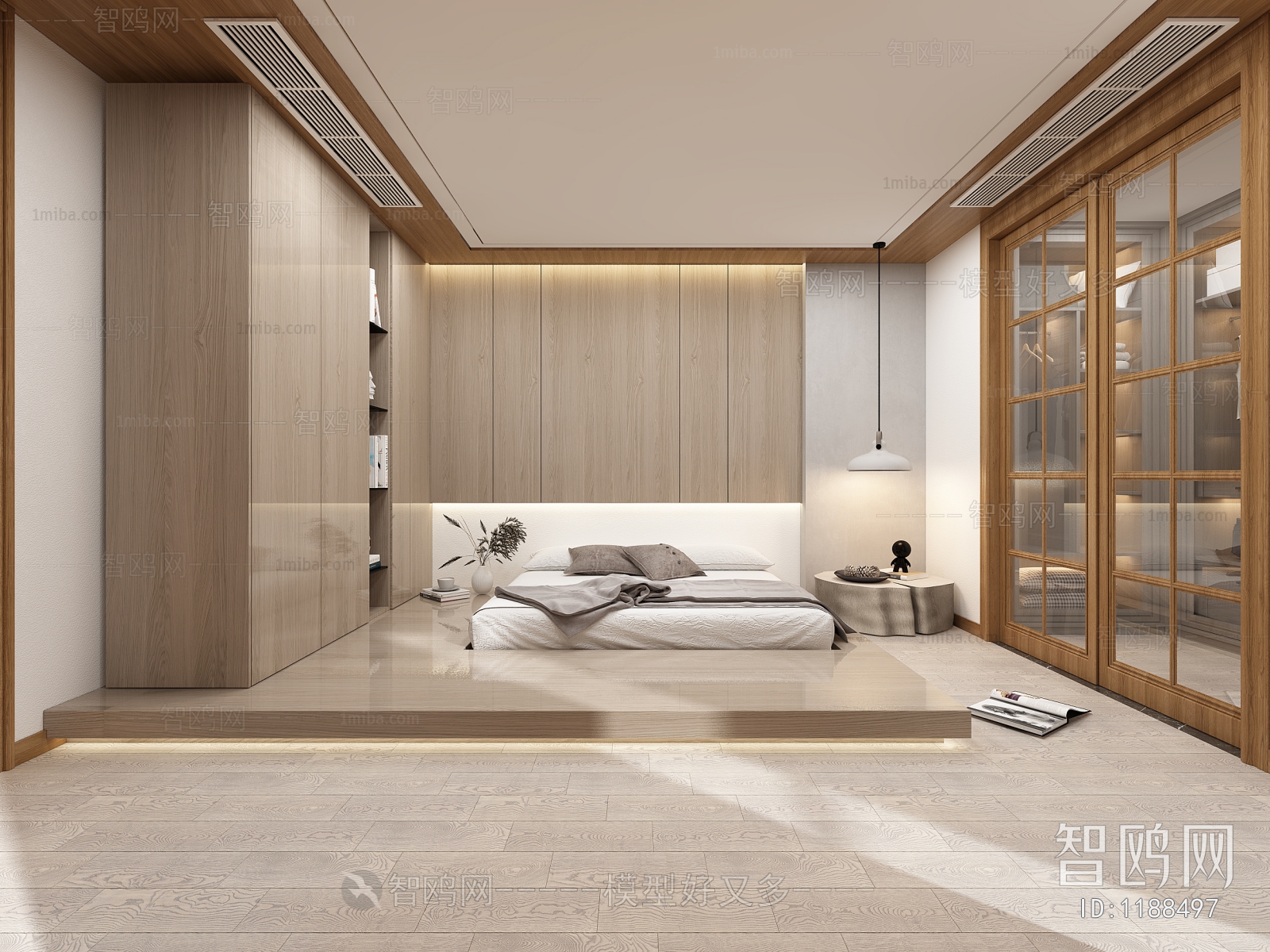 New Chinese Style Bedroom