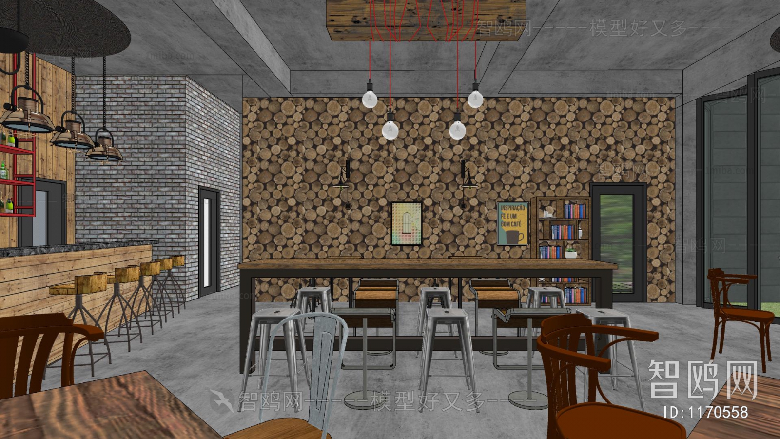 Industrial Style Cafe